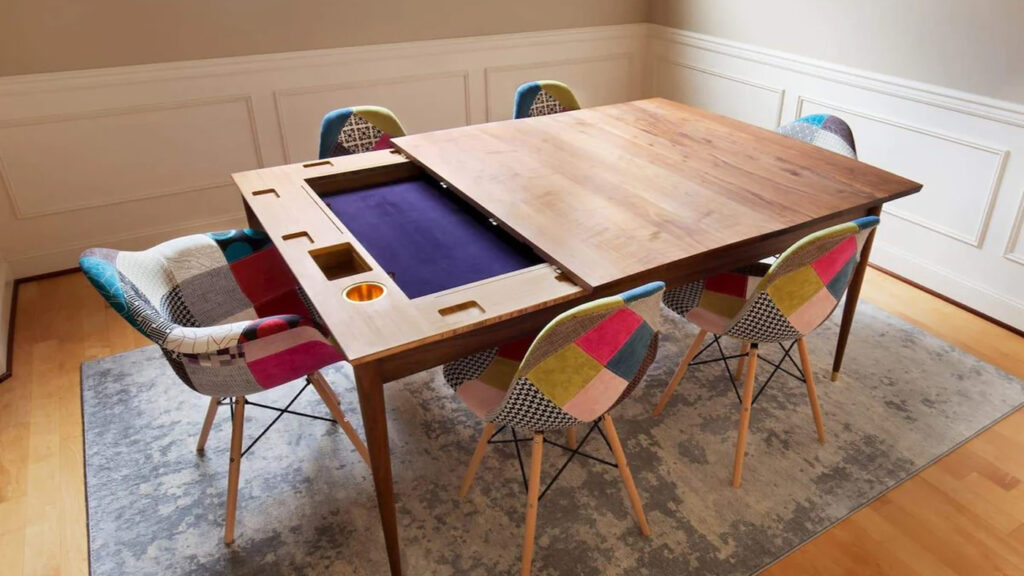 gaming tables, Multi-Purpose Gaming Tables: From Dining to Board Games